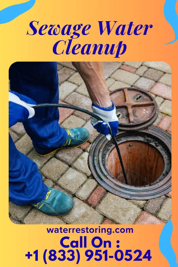 Sewage Water Cleanup in Yates Center, KS